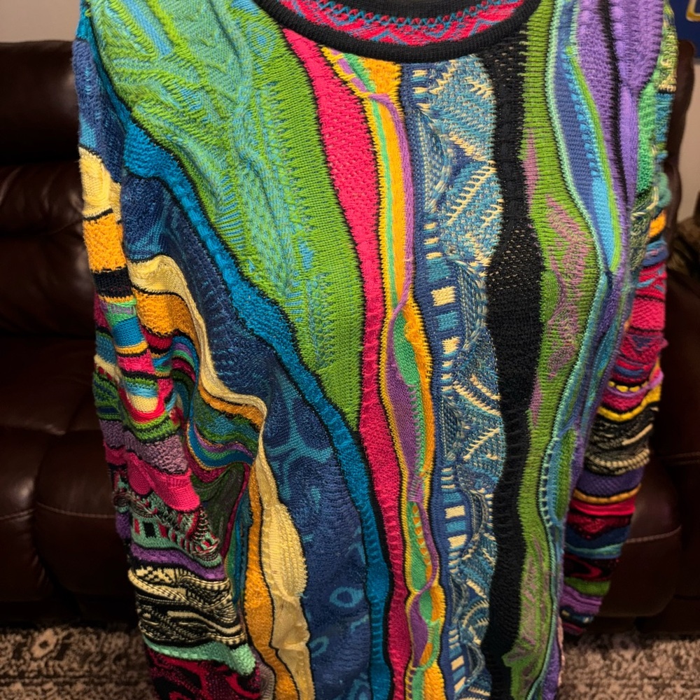 COOGI Multicolor Knit Sweater